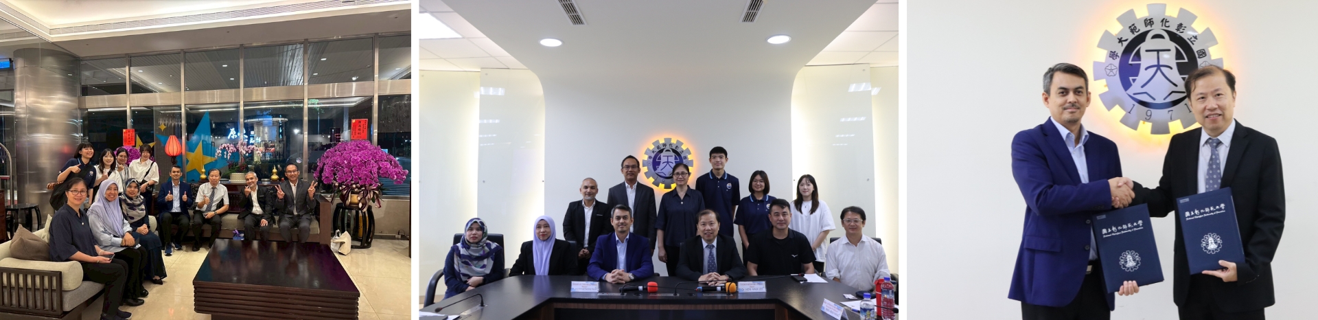 大馬馬拉理工校長蒞校締約姊妹校 在臺屢遇同胞驚喜不斷 UiTM Penang Rector Visits NCUE to Forge New Partnership — Warm Encounters with Malaysian Compatriots Highlight the Trip